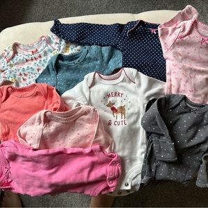 LOT of Preemie Onesies